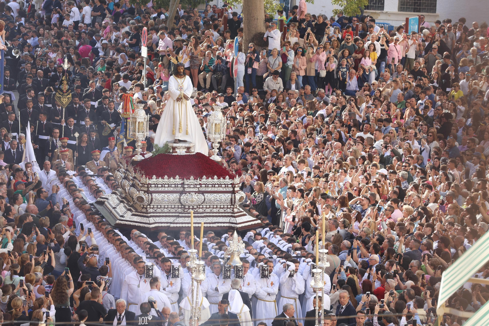 Las fotos del Cautivo en el Lunes Santo de Málaga 2023