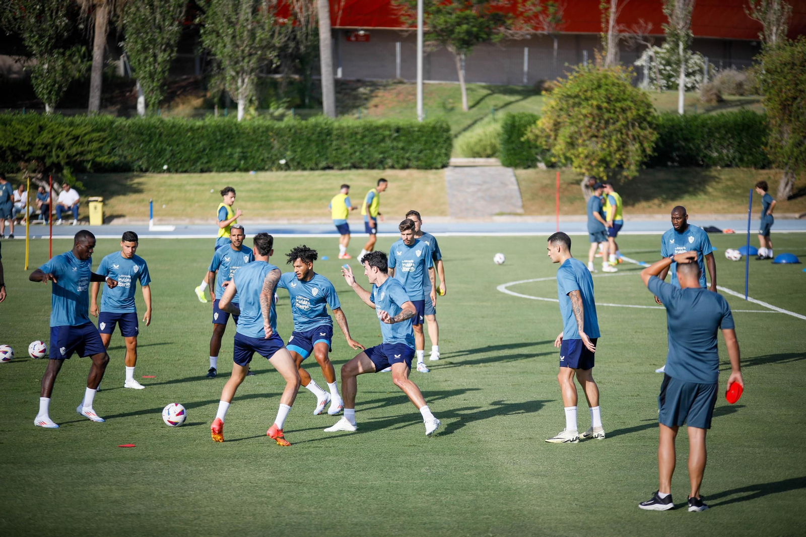 Primer entrenamiento pretemporada del Almería, en imágenes