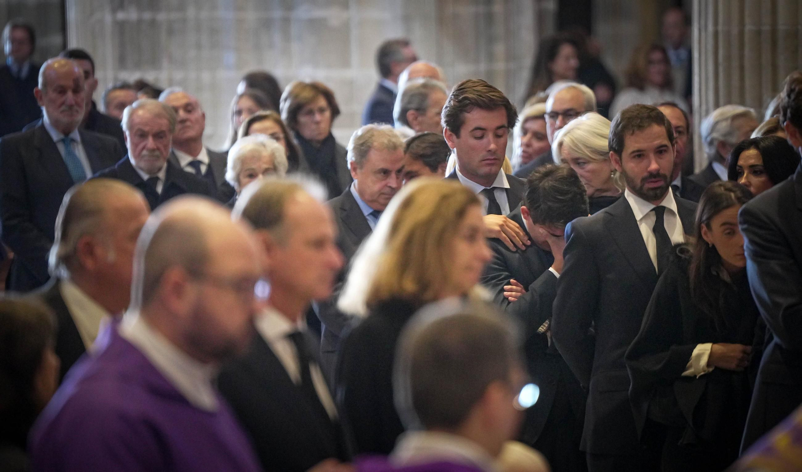 Imágenes del funeral de Álvaro Domecq en la catedral de Jerez