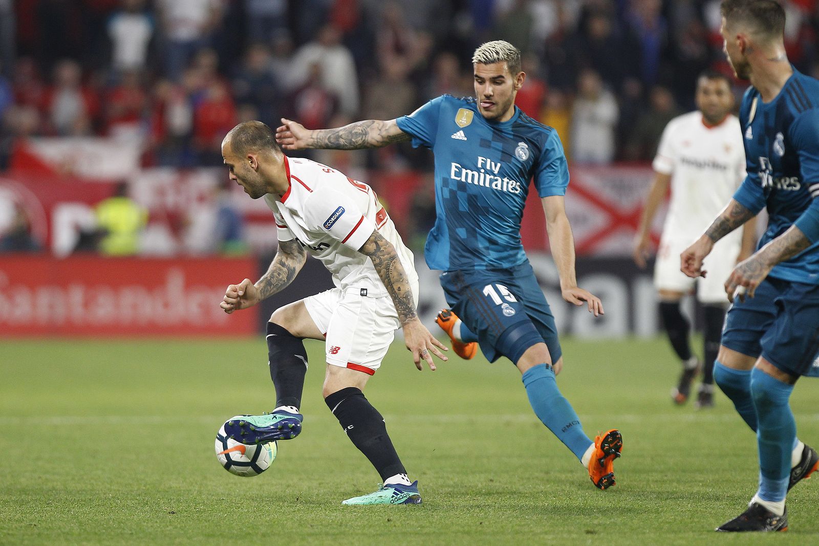 Las imágenes del Sevilla-Real Madrid