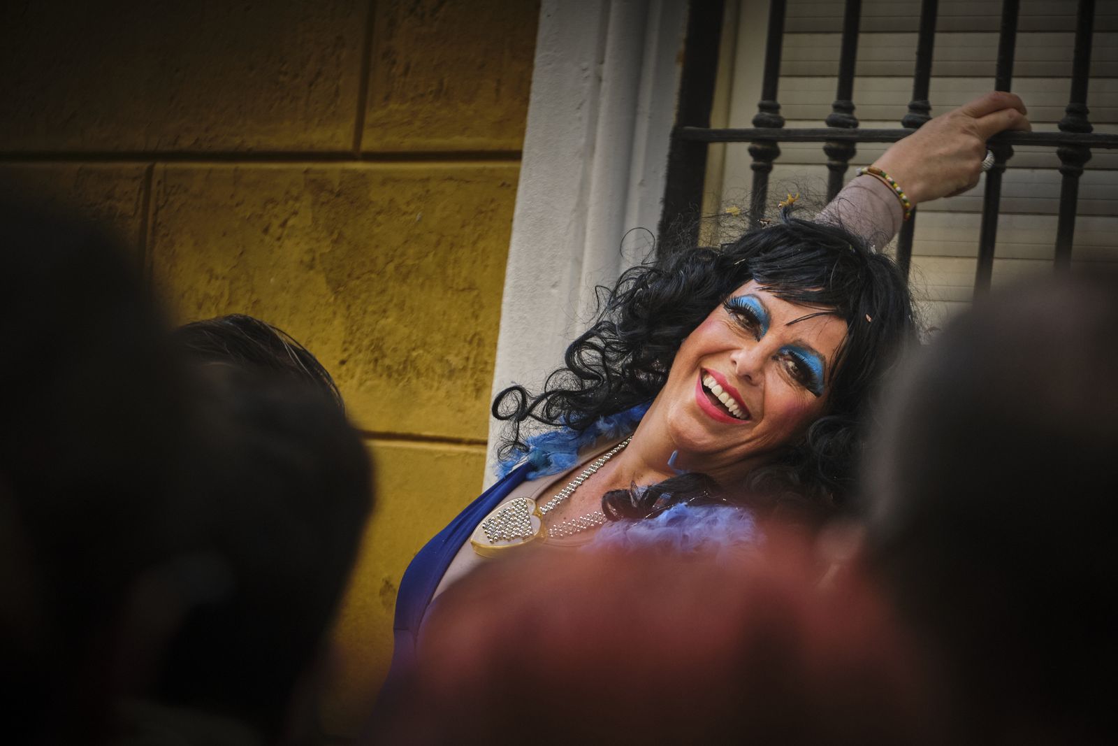 Koki como la Jurado en la calle Armengual