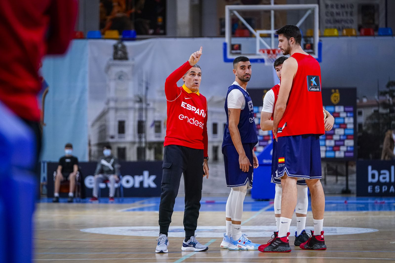 Fotos: Los jugadores del Unicaja ya entrenan con España