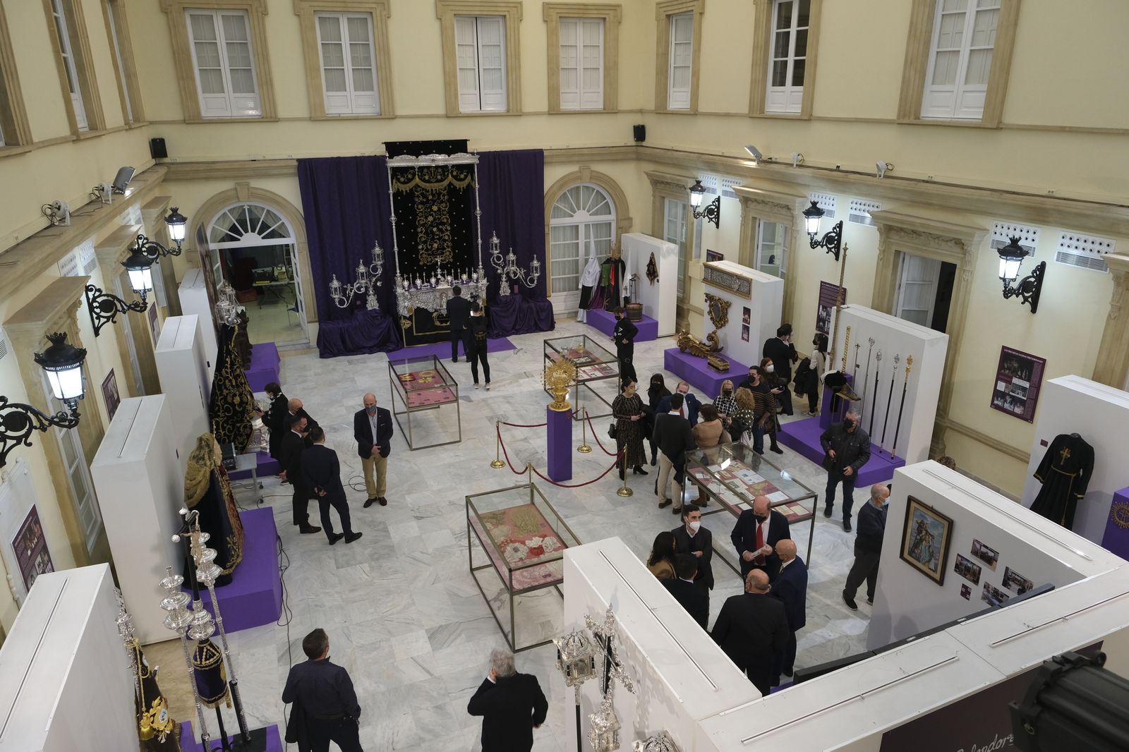 Imágenes exposición Cofradía del Silencio. Diputación de Almería