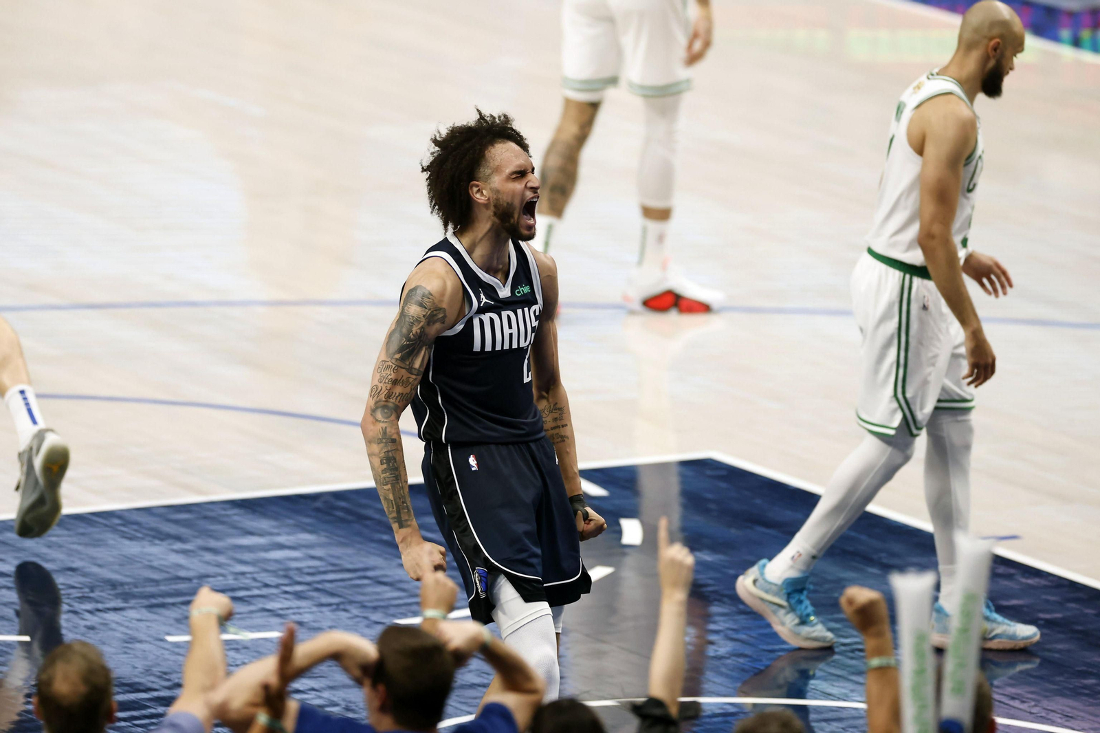 Las fotos del cuarto partido de la final de la NBA