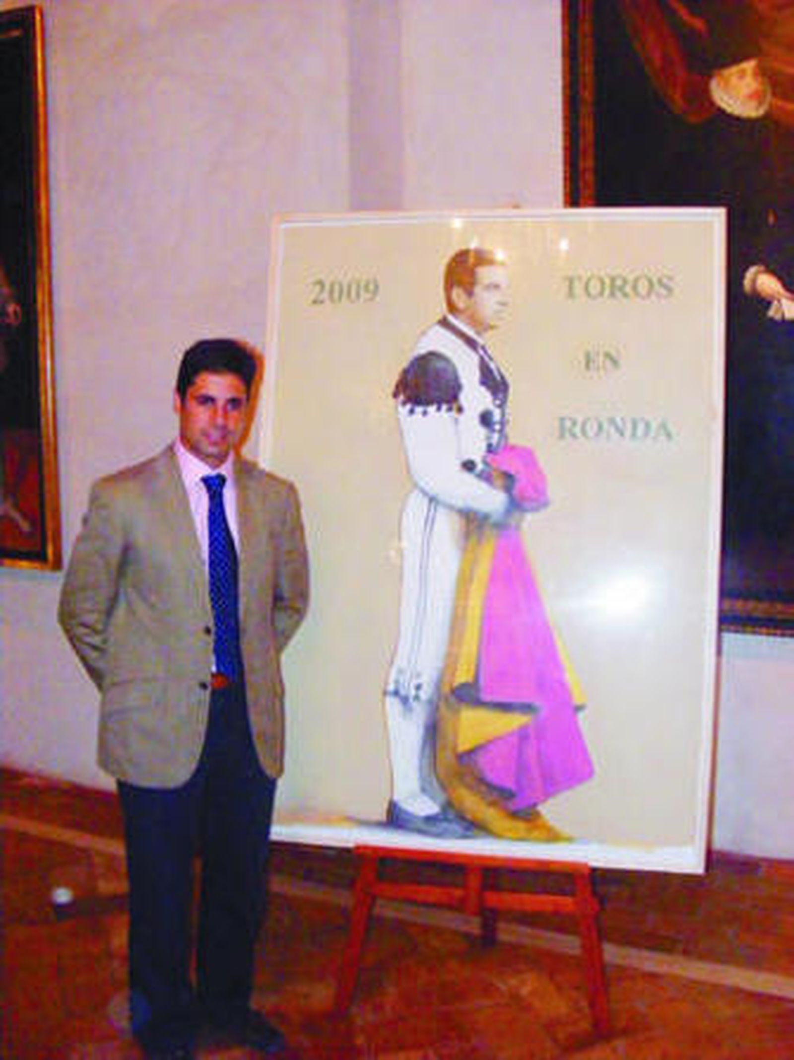 Francisco Rivera Ordóñez, ayer, en la presentación del cartel de la goyesca.