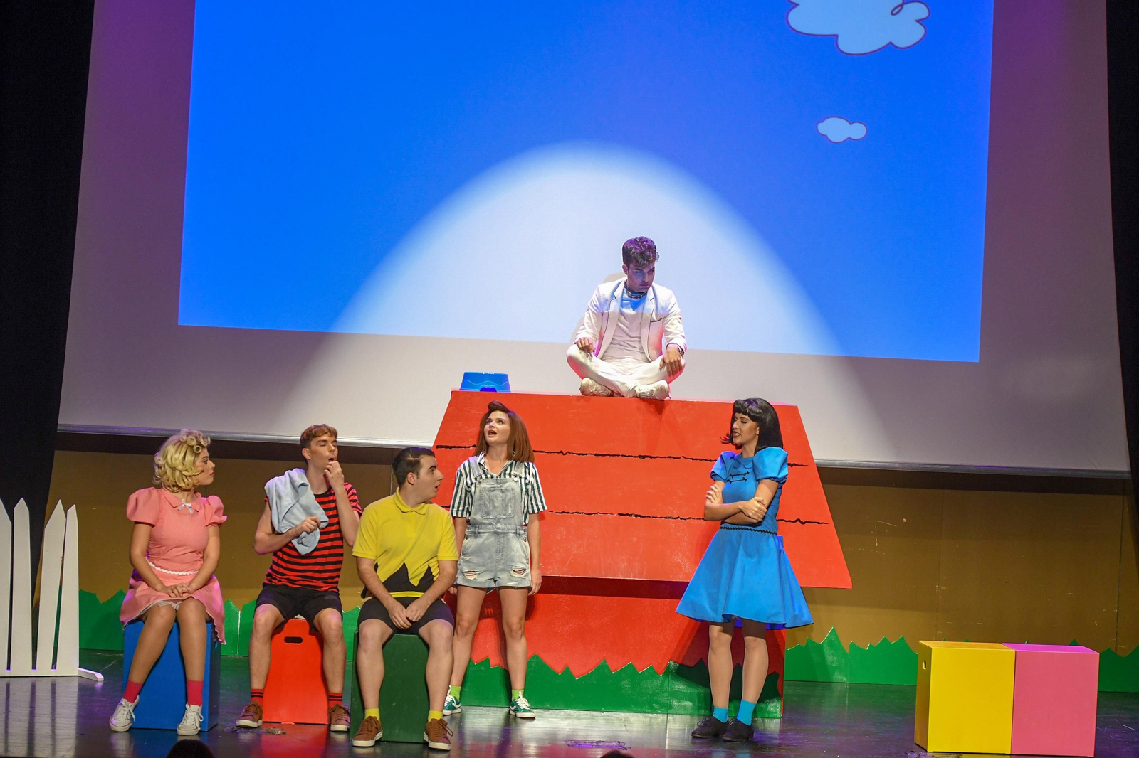 Fotos del estreno de 'Snoopy, el musical' en Granada