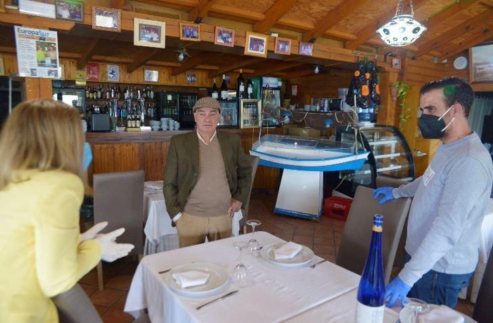 Los propietarios de Casa Mané, en Palmones