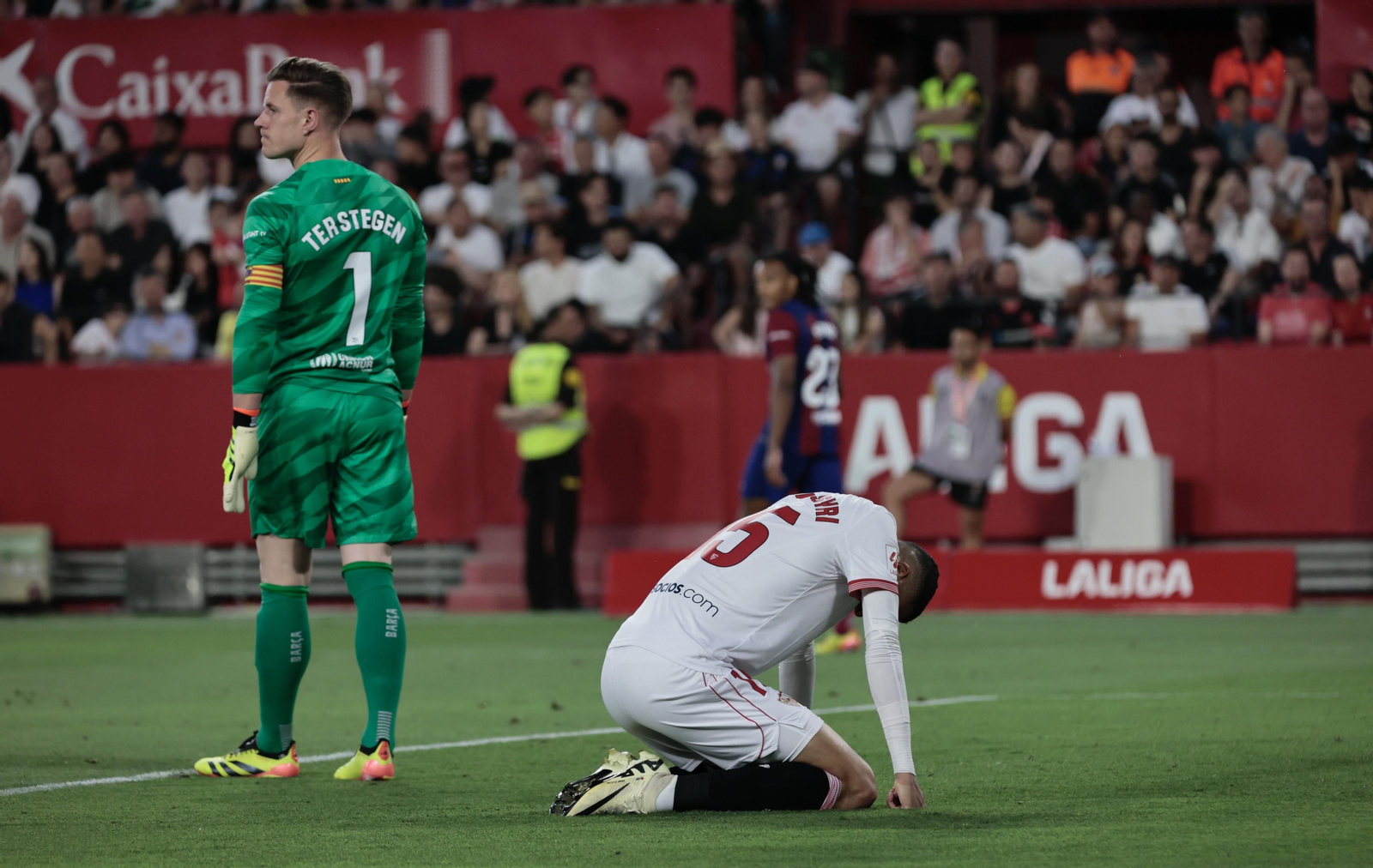 Las imágenes del Sevilla - Barcelona