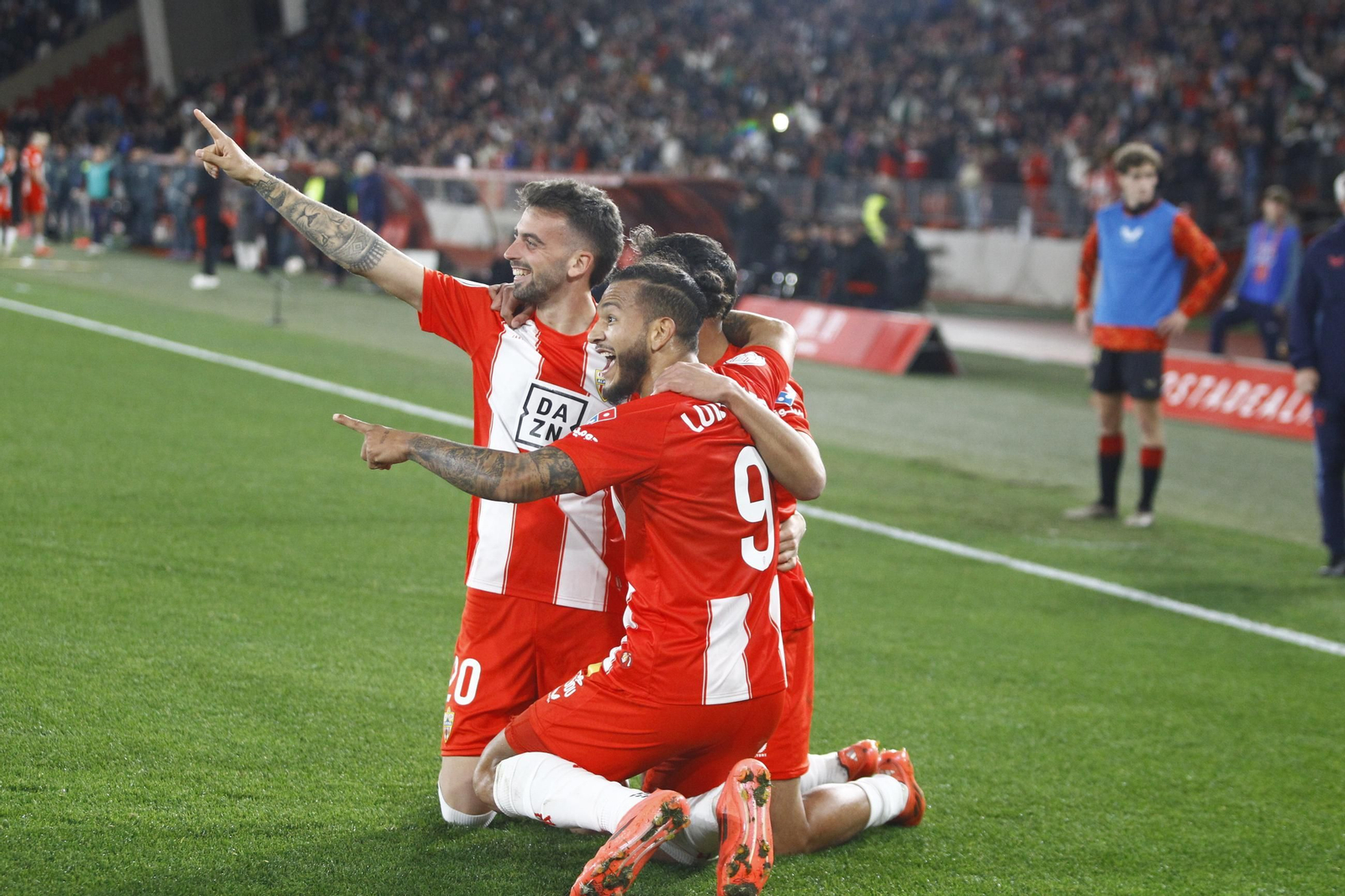 La U.D. Almería destroza al Sevilla C.F. en la Copa del Rey