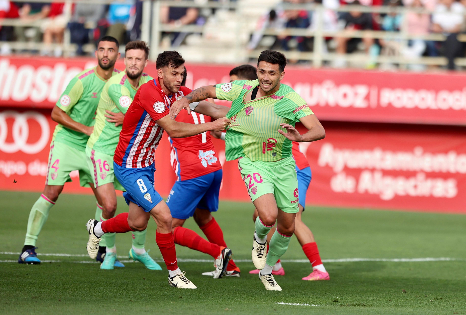 El Algeciras - Málaga CF, en fotos