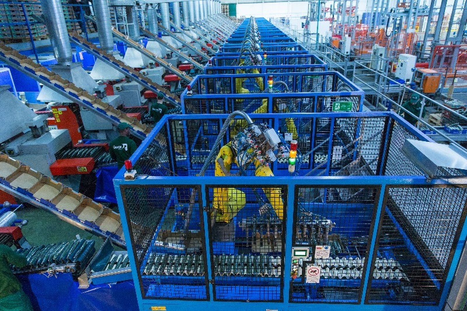 Instalaciones de la empresa hortofrutícola La Unión Corp. en El Ejido.