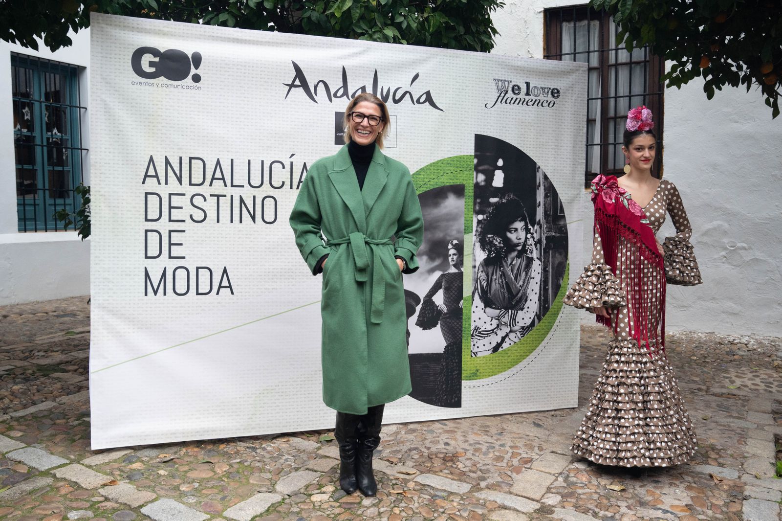 Laura Sánchez en la presentación de 'Andalucía destino de Moda'