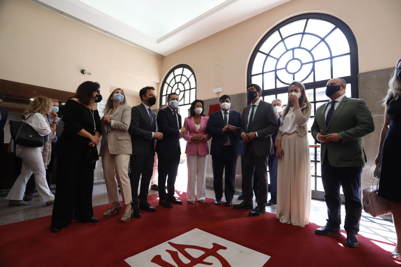 Imágenes la inauguración de la remodelación del Gran Teatro de Huelva