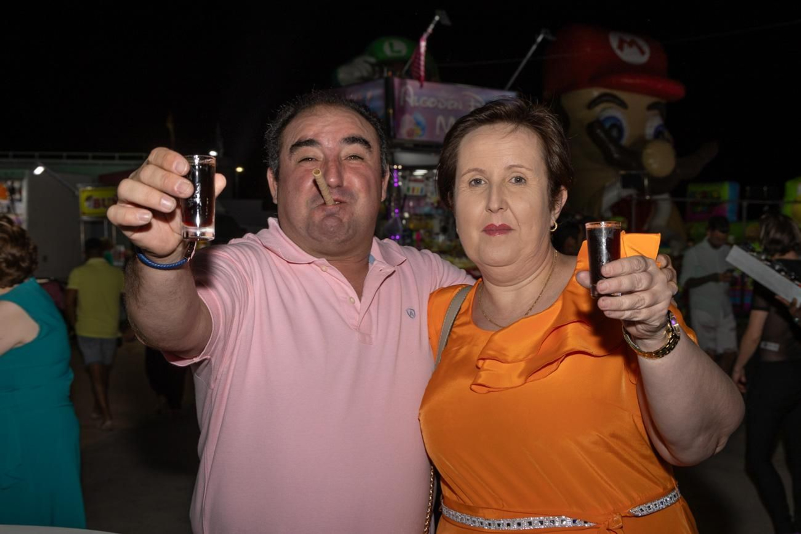 Así disfrutan los torrecampeños de su feria.