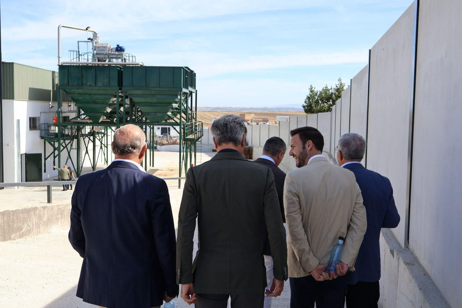 Inauguración de la Cooperativa Olivarera San Sebastián