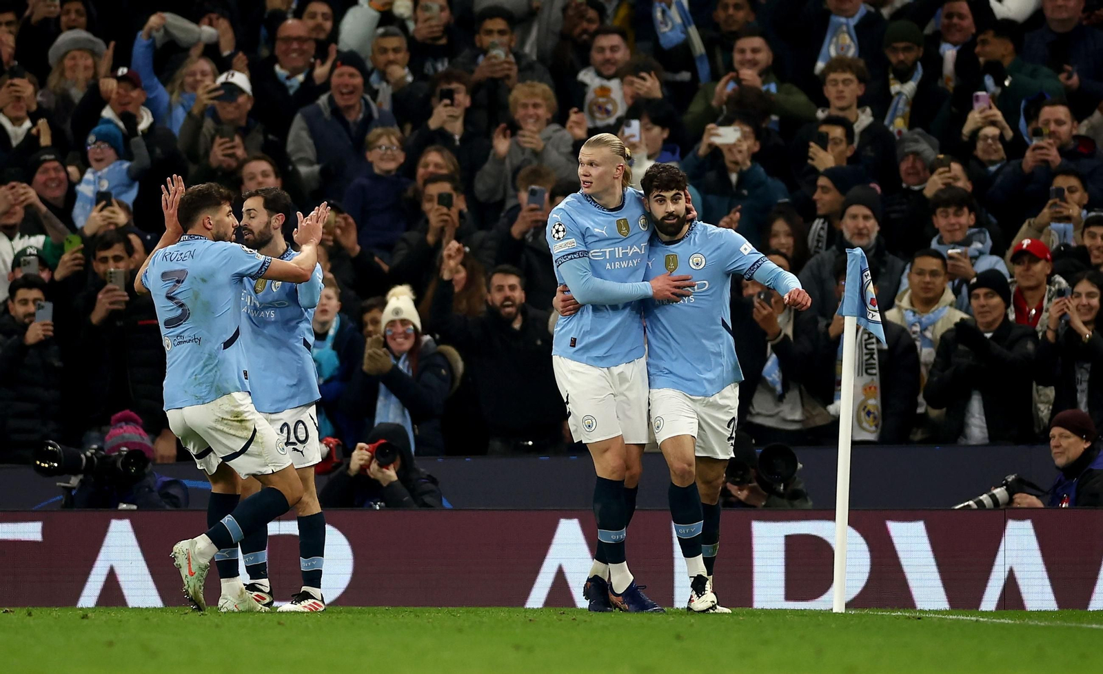 Las fotos del Manchester City - Real Madrid