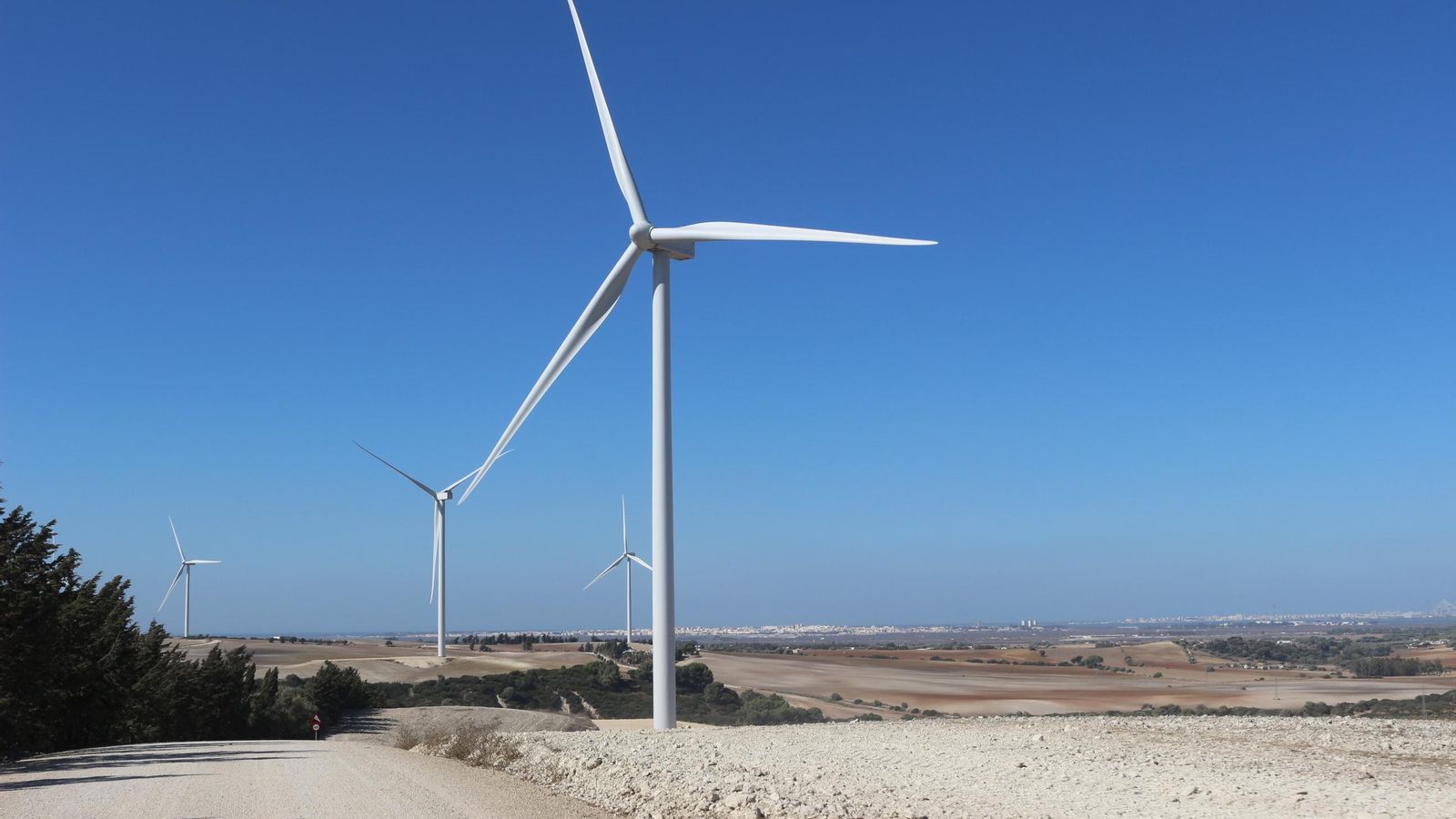 Parque Eólico El Marquesado, en Puerto Real