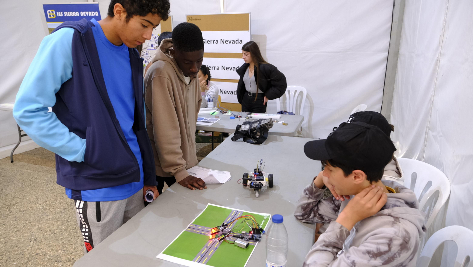Imágenes de la Feria de la Innovación y la Ciencia en la Universidad de Almería-UAL