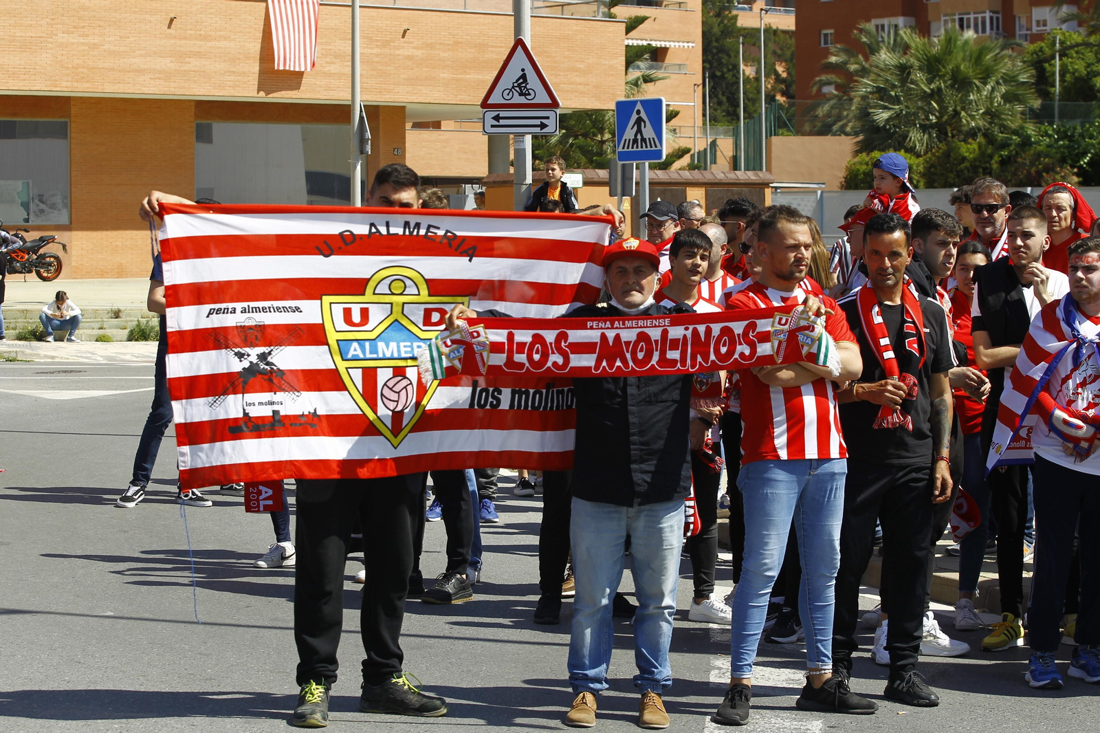 Imágenes del partido U.D. Almería-S.D. Amorebieta