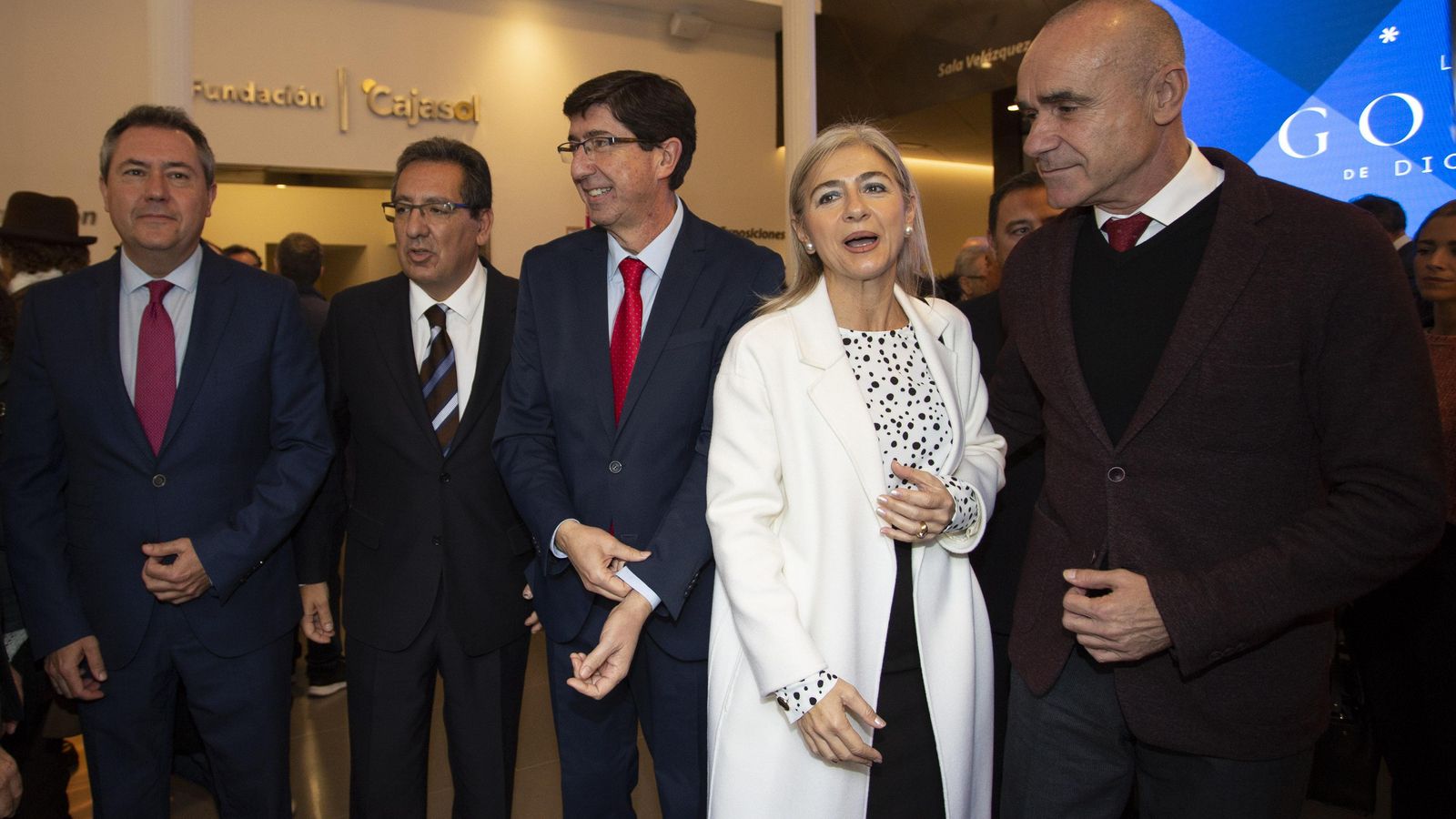 Espadas, Pulido, Juan Marín, Patricia del Pozo y Antonio Muñoz.