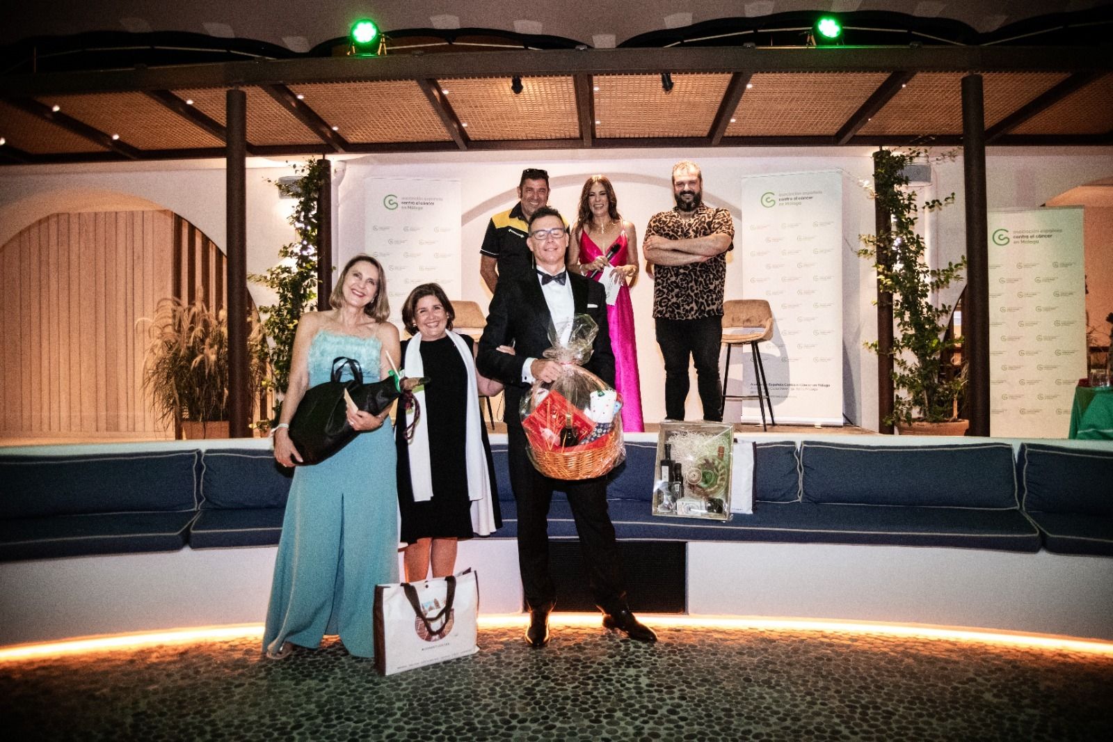 La gala anual de la Asociación Española Contra el Cáncer de Málaga, en imágenes