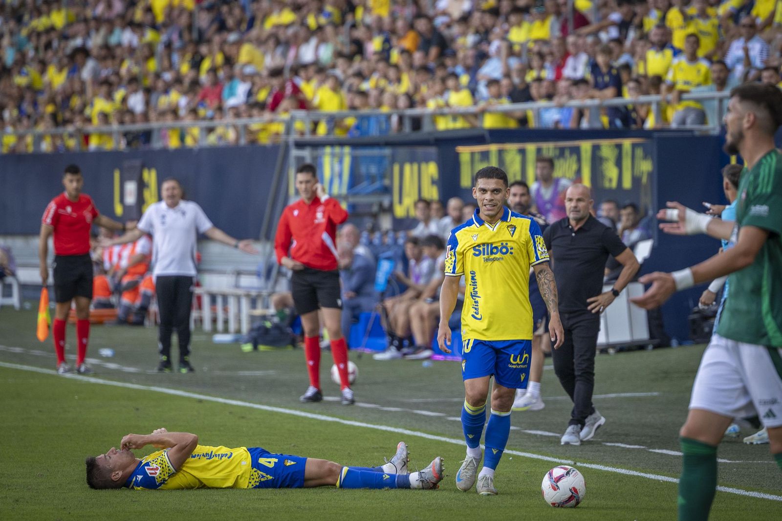 Las imágenes del Cádiz CF-Racing de Ferrol