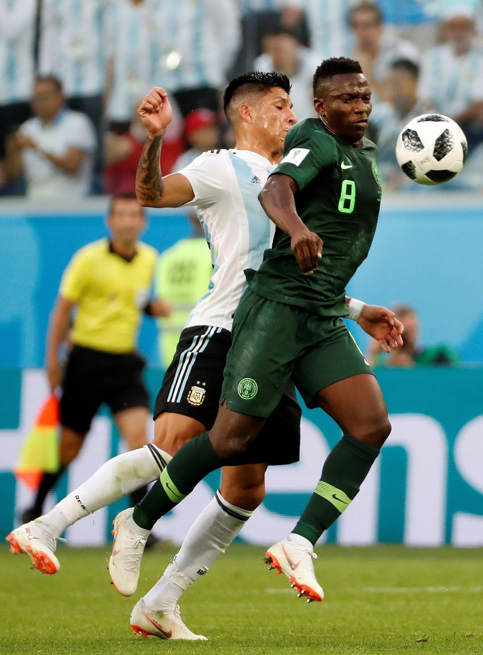 Las imágenes del Nigeria-Argentina