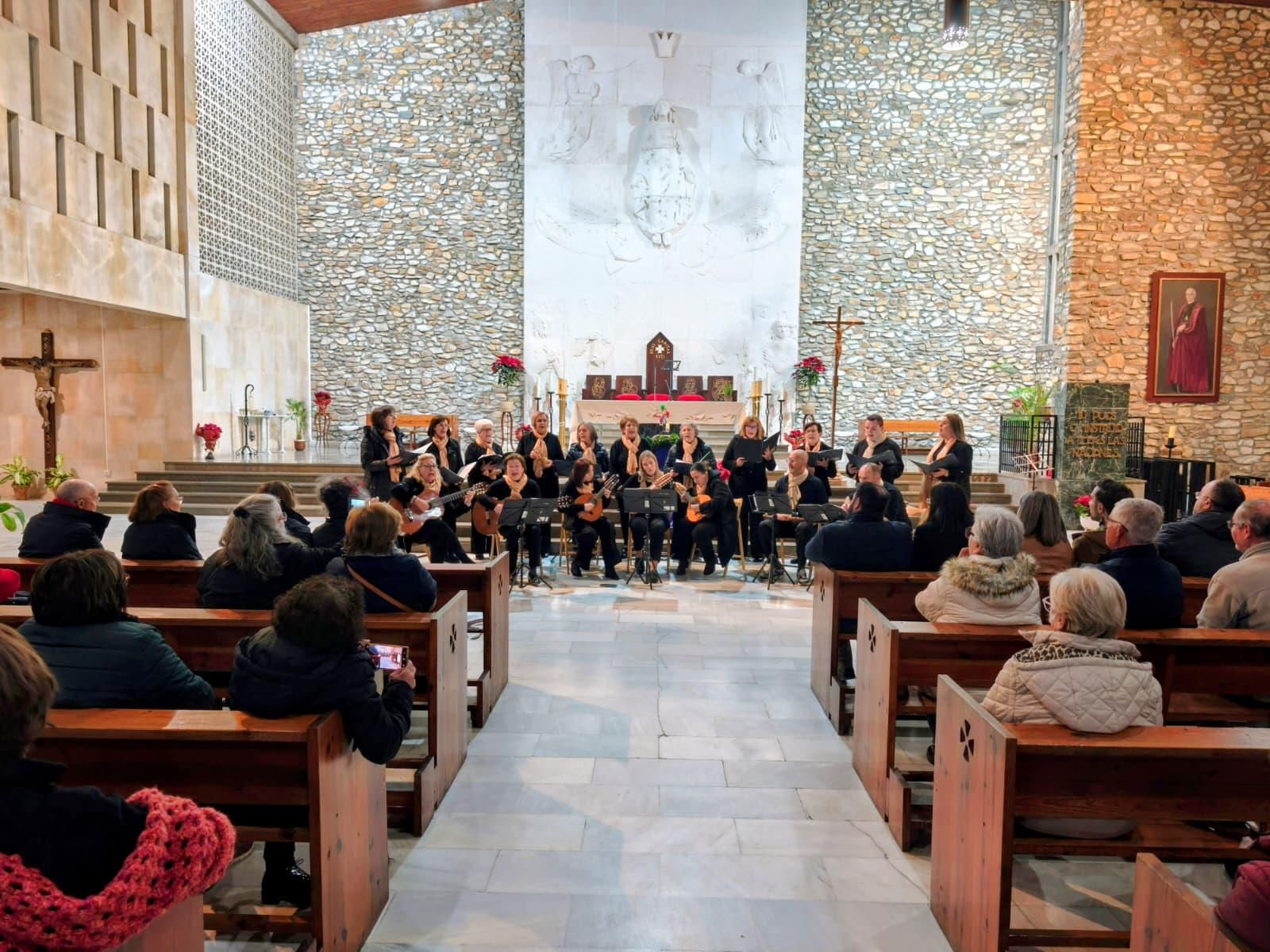 Actuación en la Iglesia de la Anunciación de Olula del Río.