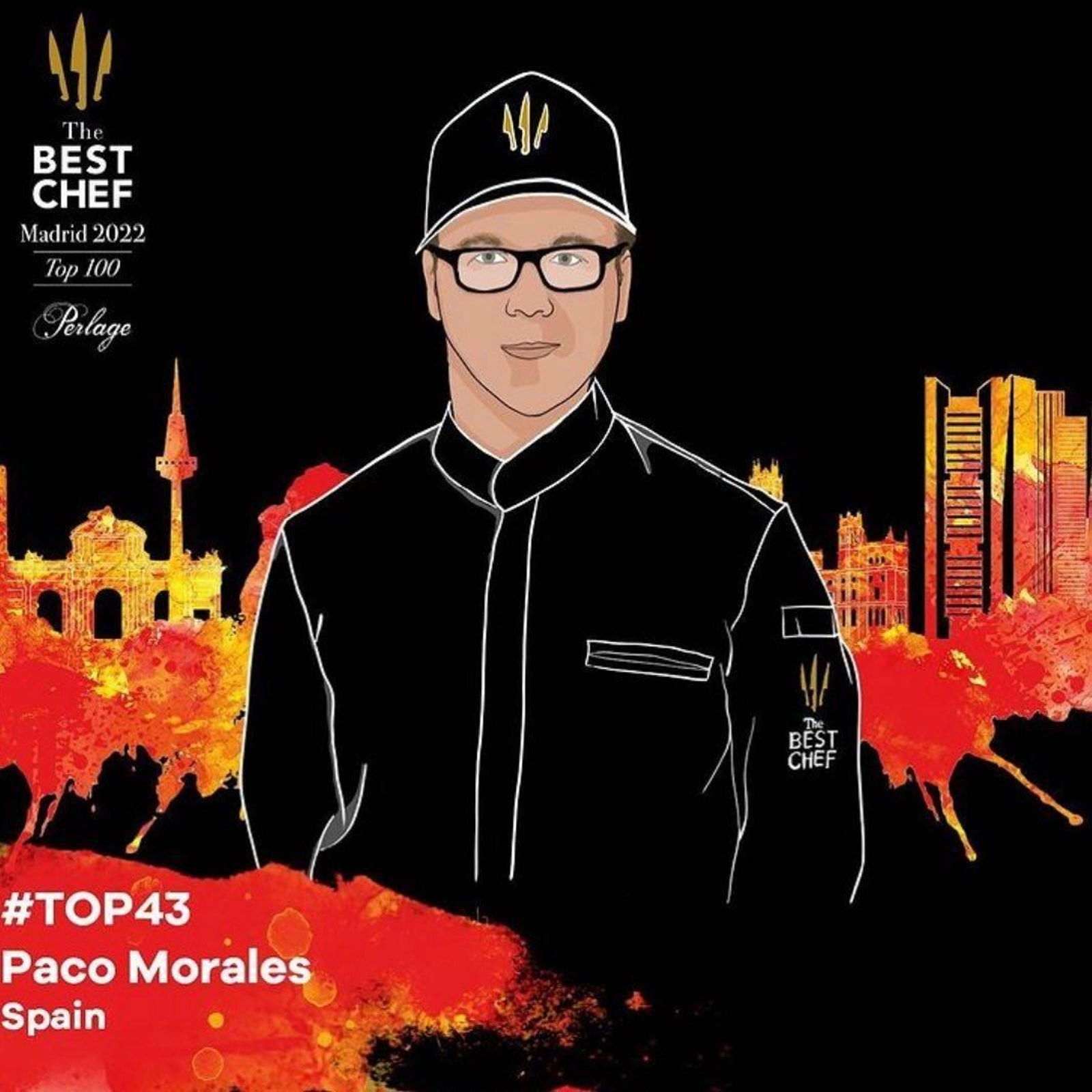 Morales ha dedicado este reconocimiento tan especial  a sus padres, a su equipo de Noor Restaurant y a sus colaboradores