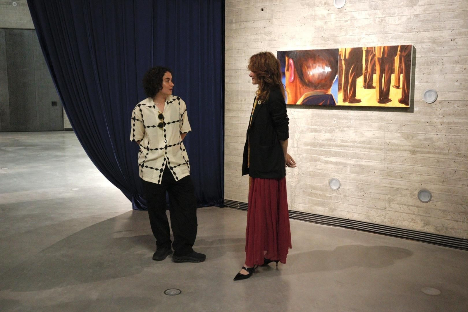 La exposición 'Me duelen los ojos de mirar sin verte' de Ana Segovia, en imágenes