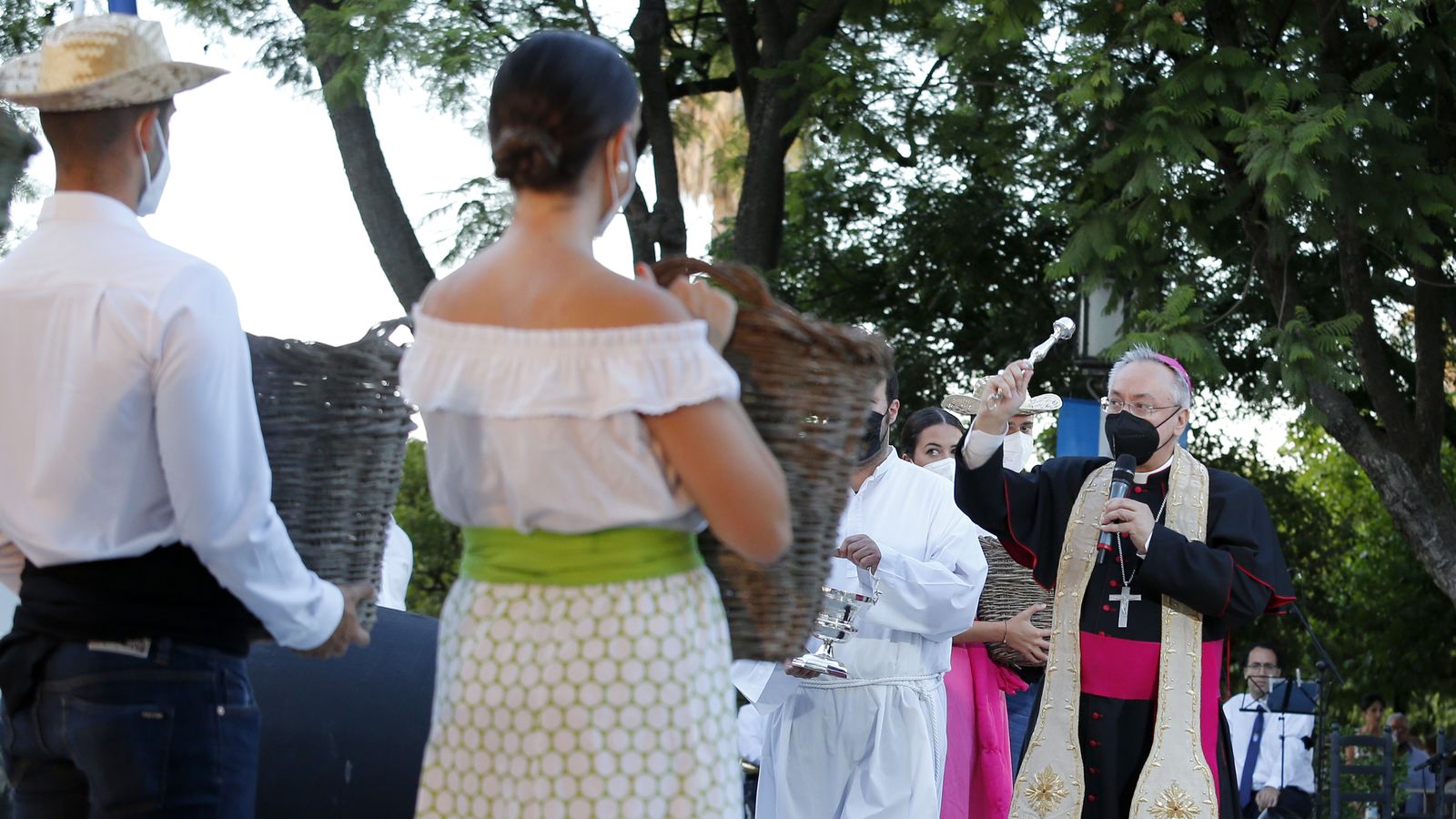 Imágenes de la Pisa de la Uva en la Alameda Vieja