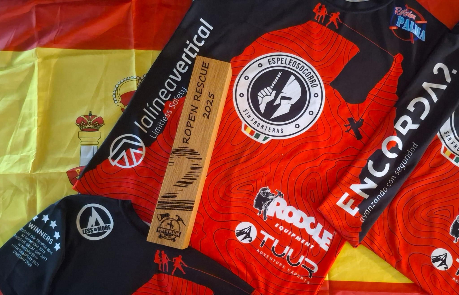 El ESF ha vuelto a conseguir un podio en una competición internacional de rescate vertical.