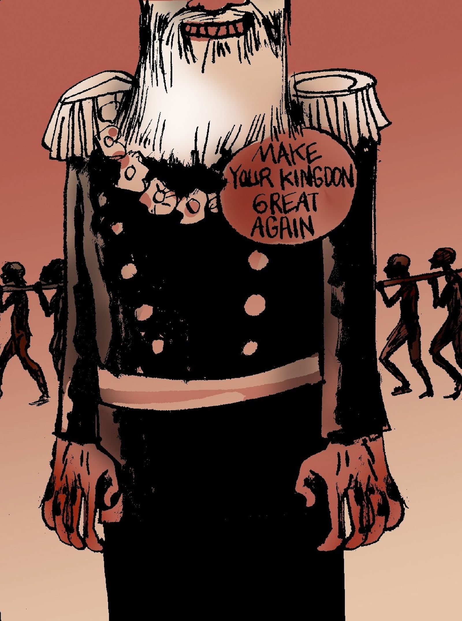 Leopoldo II va de negocios a Gaza