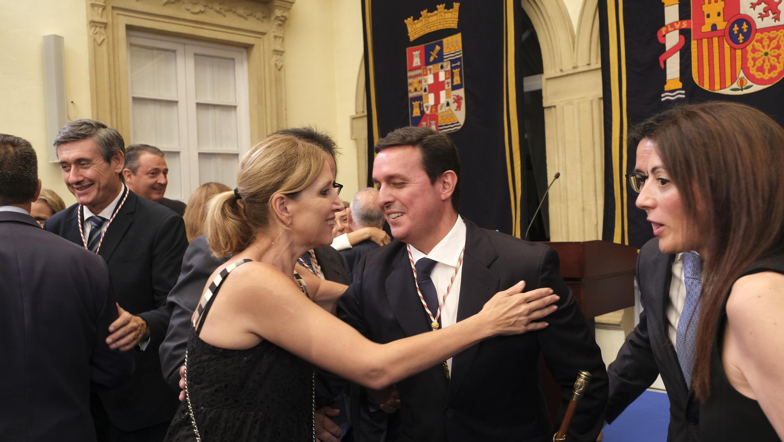 Imágenes del acto de constitución de la Diputación de Almería