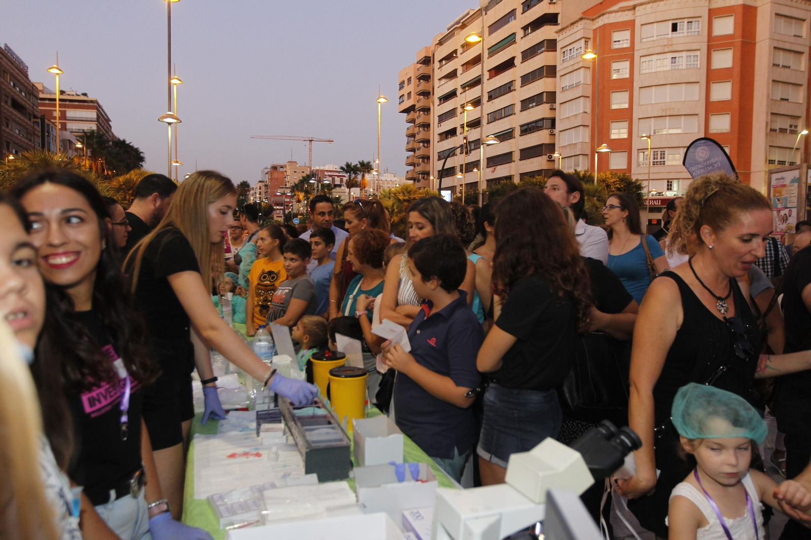 Fotogalería Noche Europea de los Investigadores. Universidad de Almería-UAL