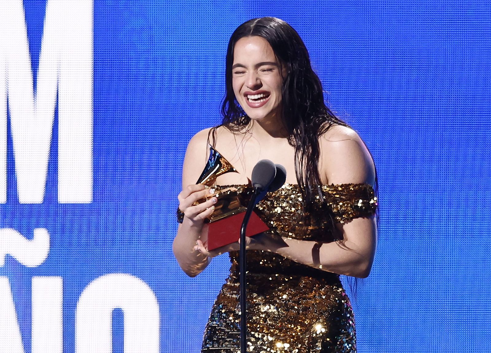 La alfombra roja de los Grammy latinos