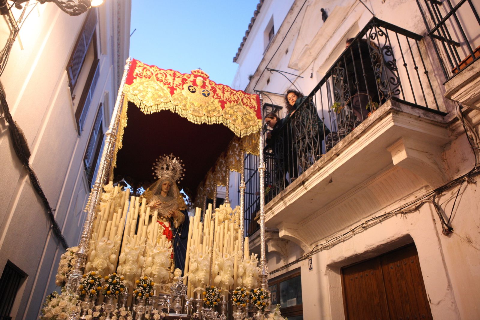 Imágenes del Lunes Santo en la comarca
