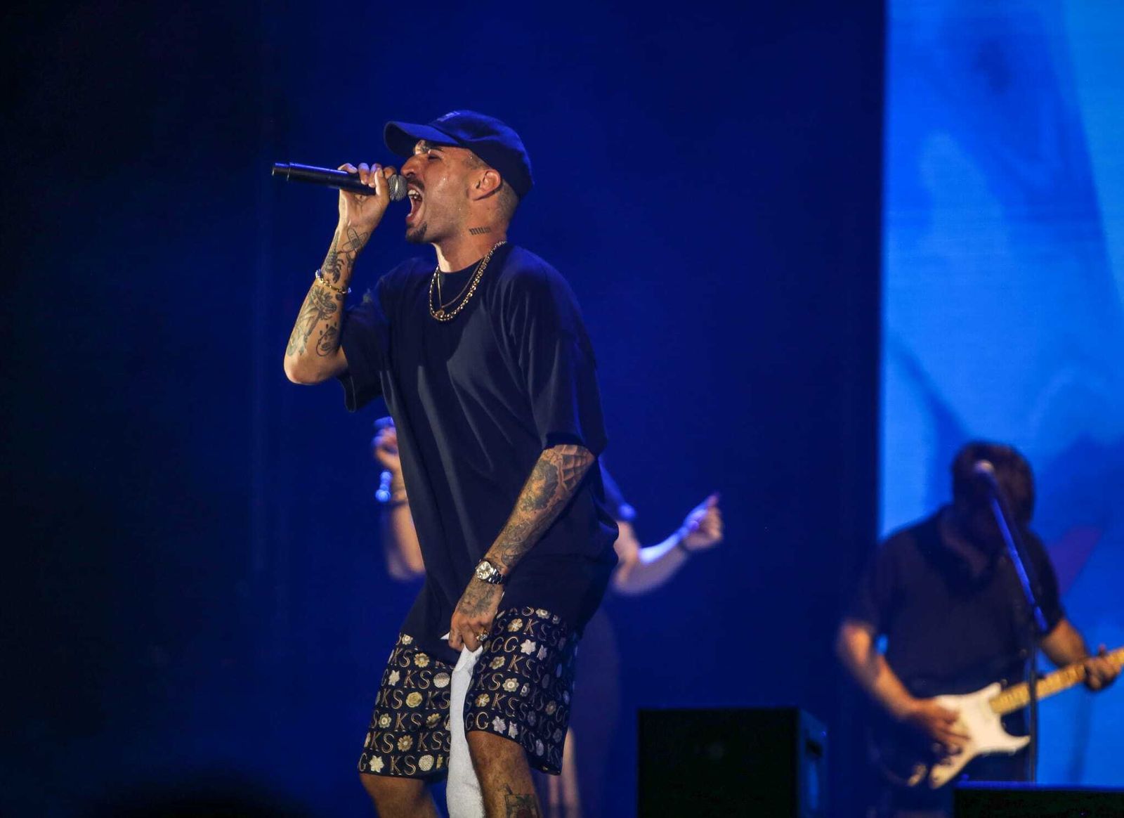 Rels B, ayer, en el escenario de Concert Music Festival.