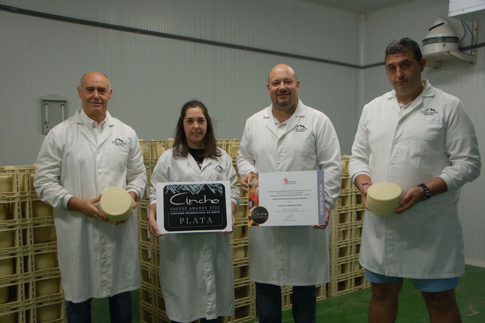 Un queso de Huéscar gana el premio Cincho de Plata