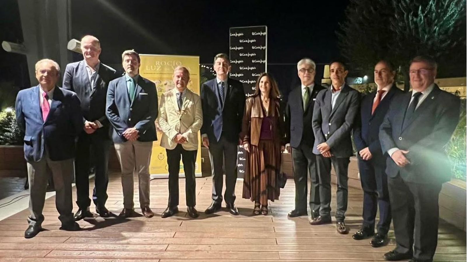 En el acto habló el hermano mayor de Triana en representación de las demás corporaciones filiales