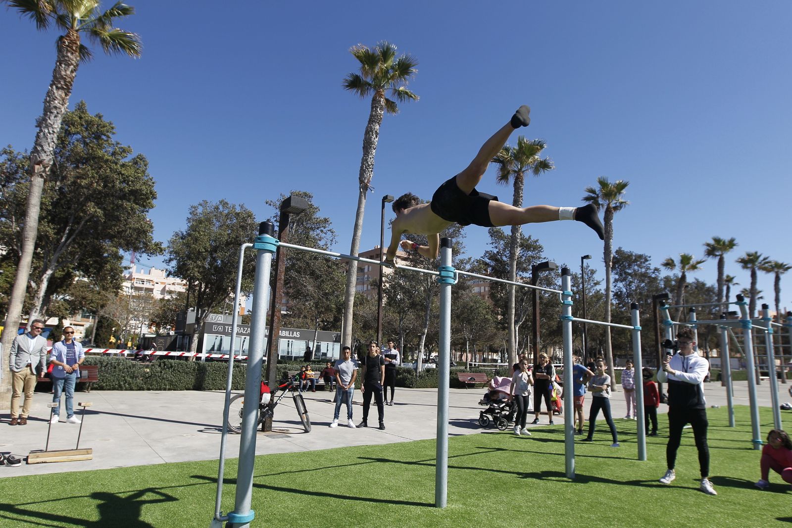 Fotogalería Pista de Calistenia. Parque de los Periodistas. Almería