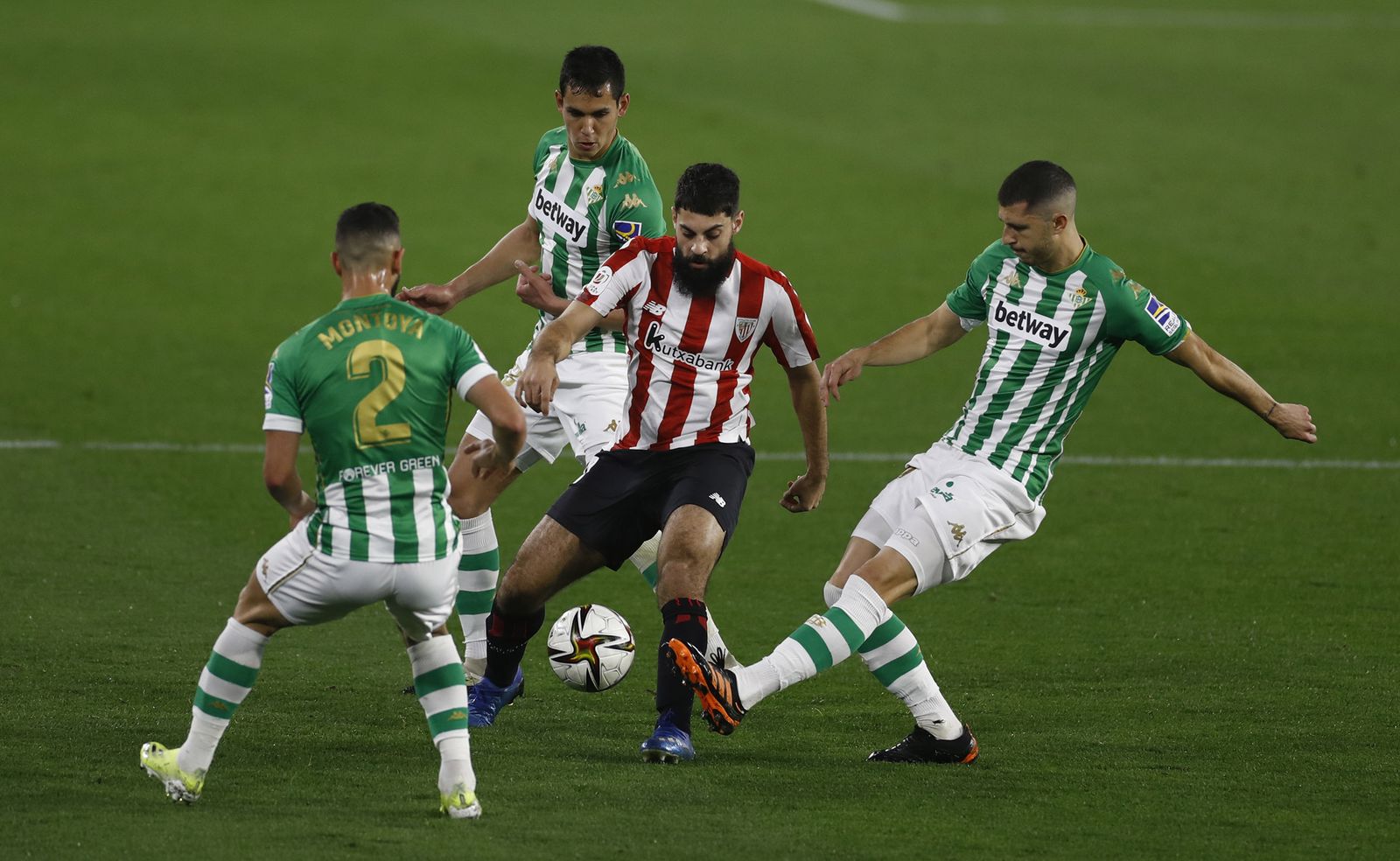 El Betis-Bilbao de Copa del Rey, en imágenes
