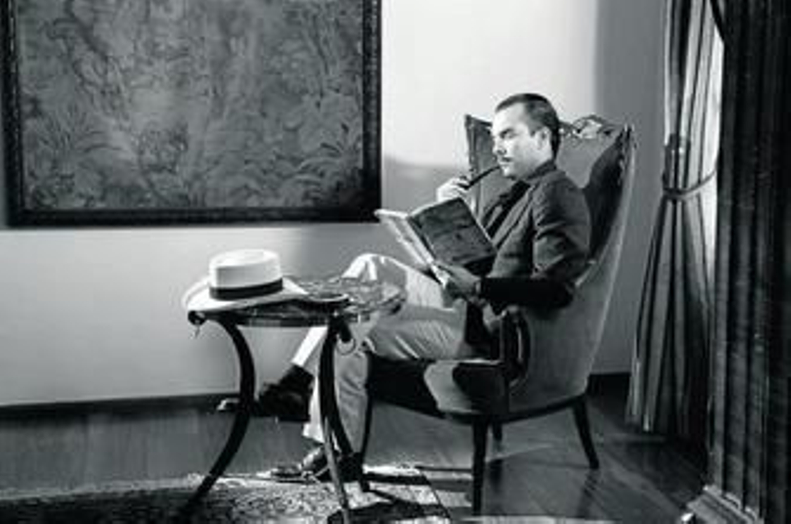 Una escena de la película 'México, final de dos amores', en la que se recrea el exilio del sevillano Luis Cernuda en tierras mexicanas.