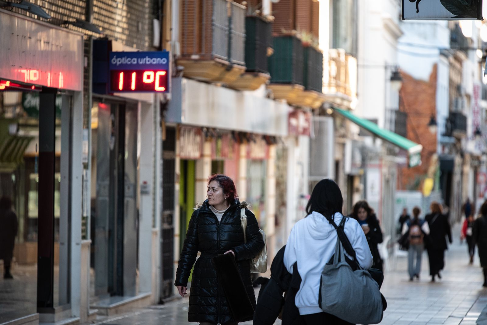 Imágenes del viernes 27 de enero en Huelva