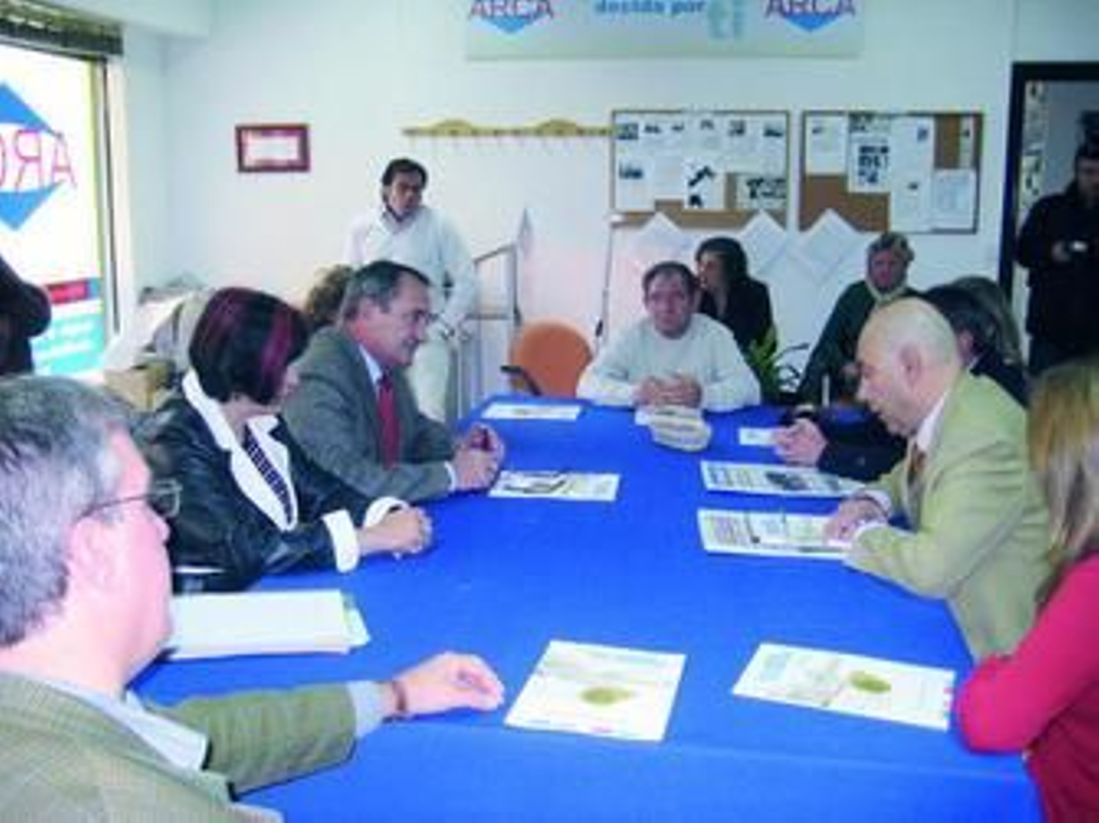 Miembros del colectivo gaditano Arca.