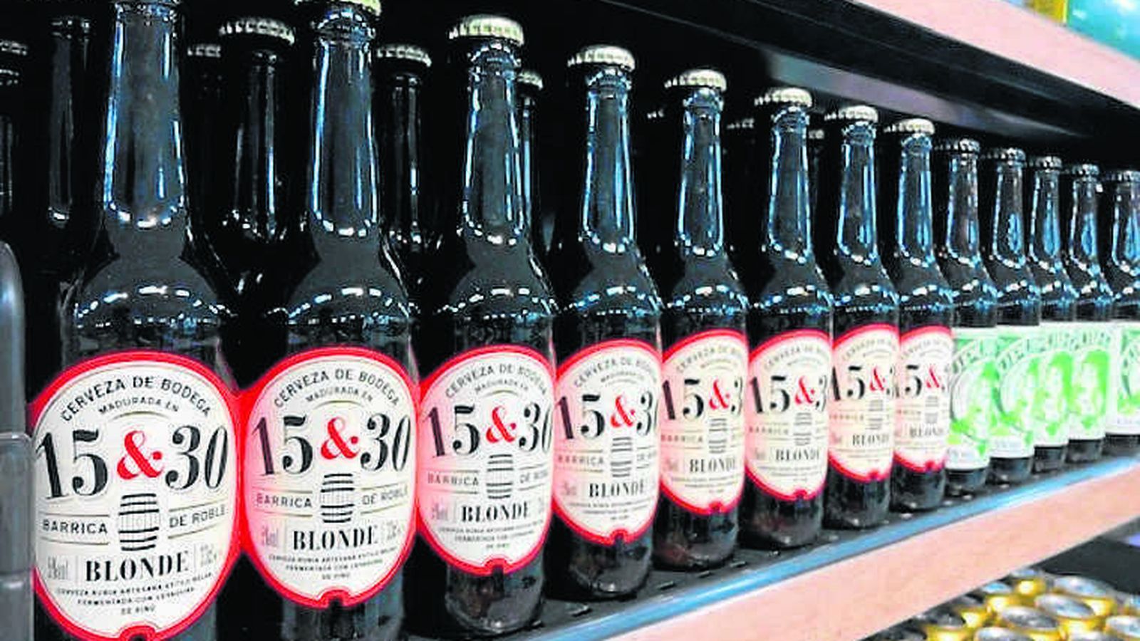 Así se encuentran las estanterías de Mercadona.