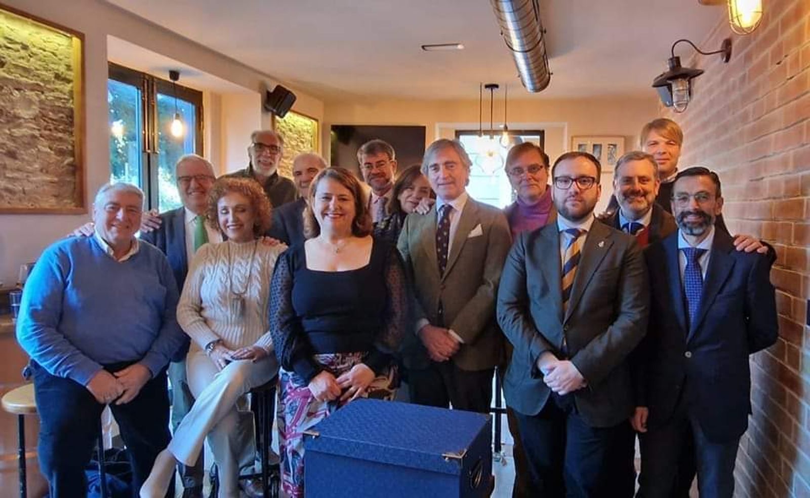 Los capillitas en el Muelle Uno