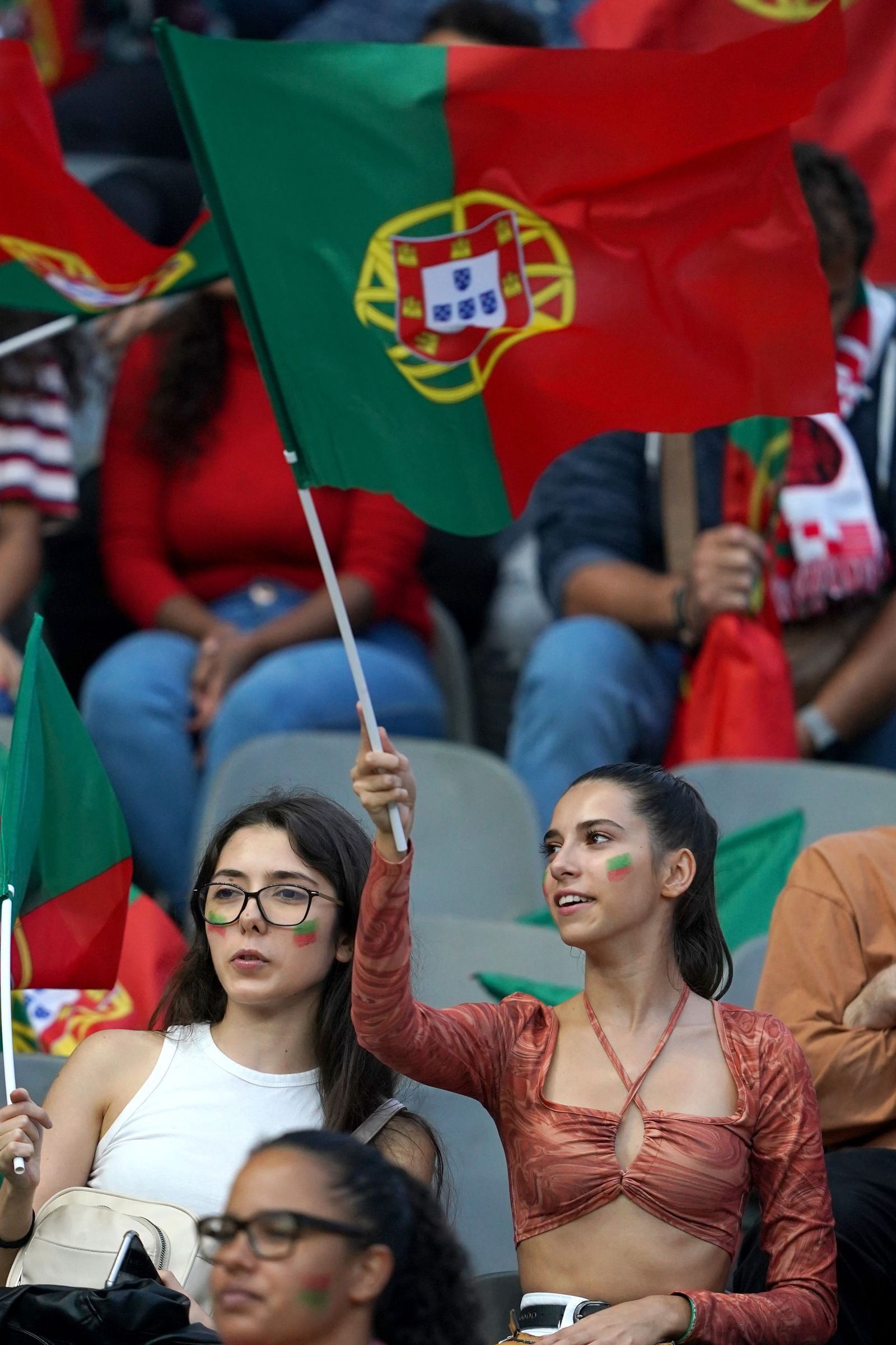 Las imágenes del triunfo de España en Portugal