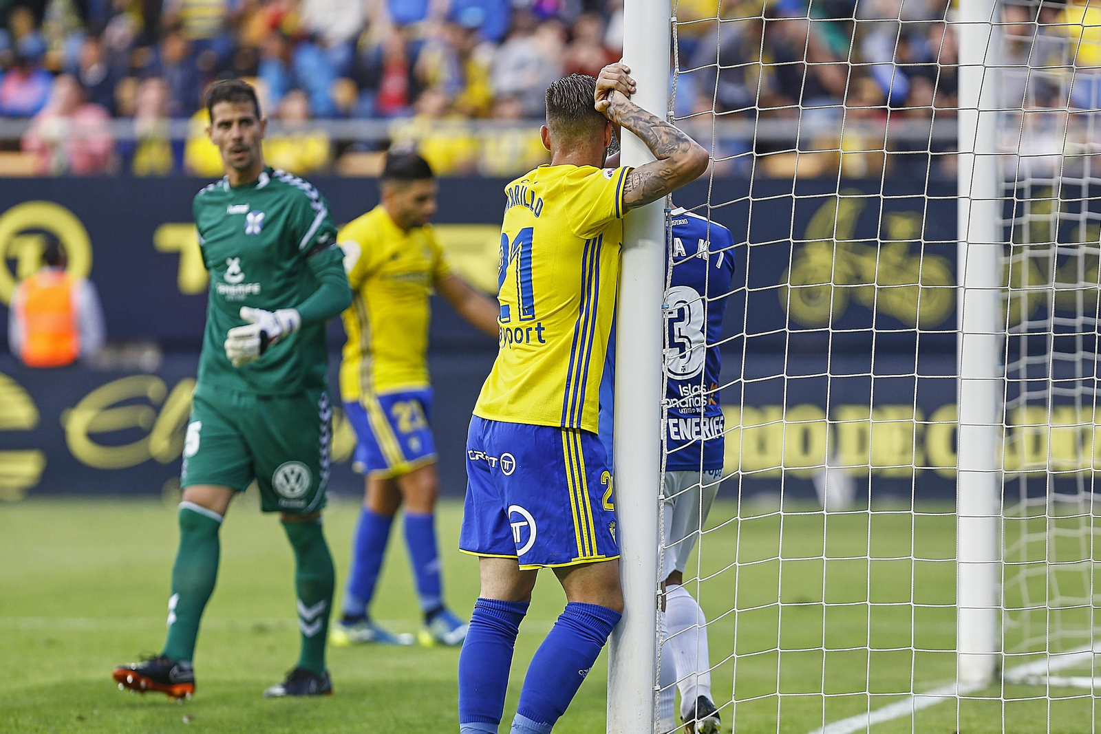 Imágenes del partido Cádiz C.F. - C.D. Tenerife
