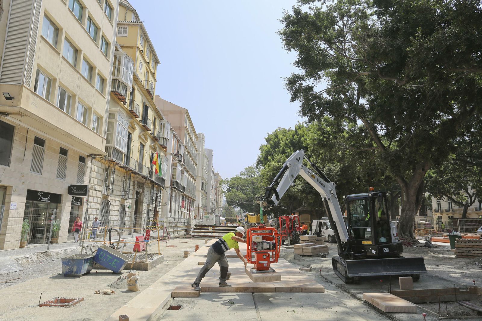 Las fotos de la reurbanización de la Alameda de Málaga